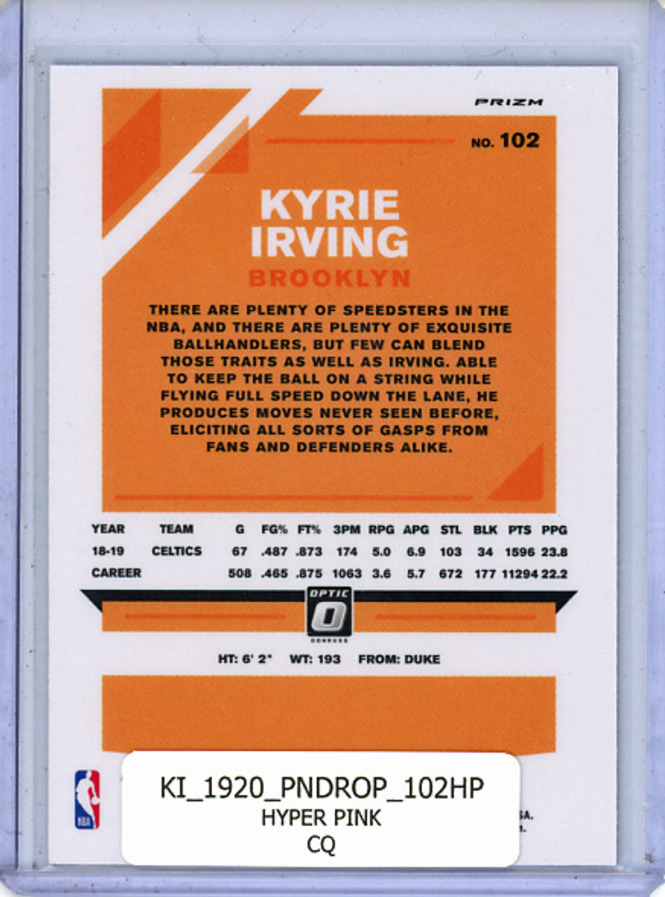 Kyrie Irving 2019-20 Donruss Optic #102 Hyper Pink (CQ)