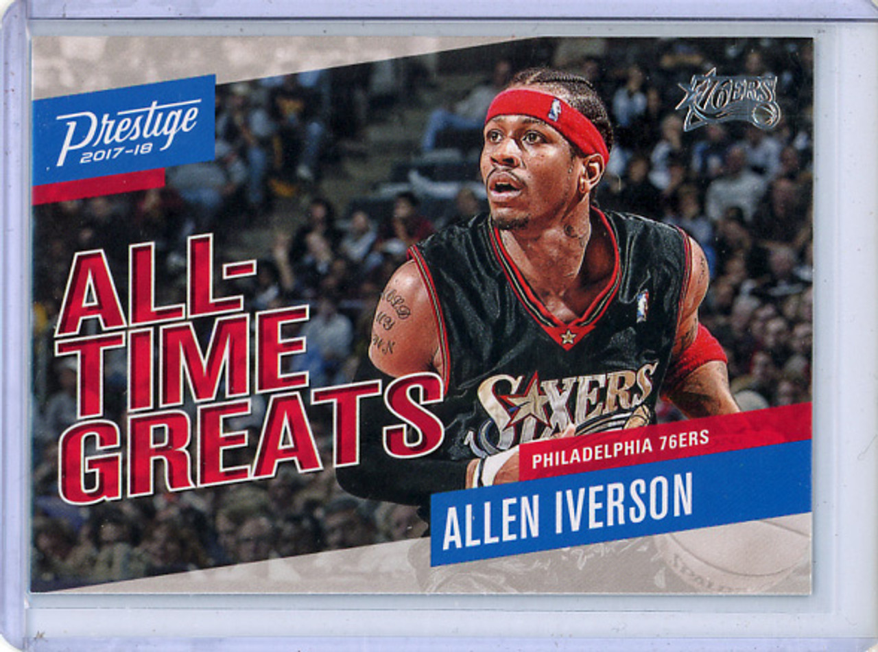 Allen Iverson 2017-18 Prestige, All-Time Greats #17 (CQ)