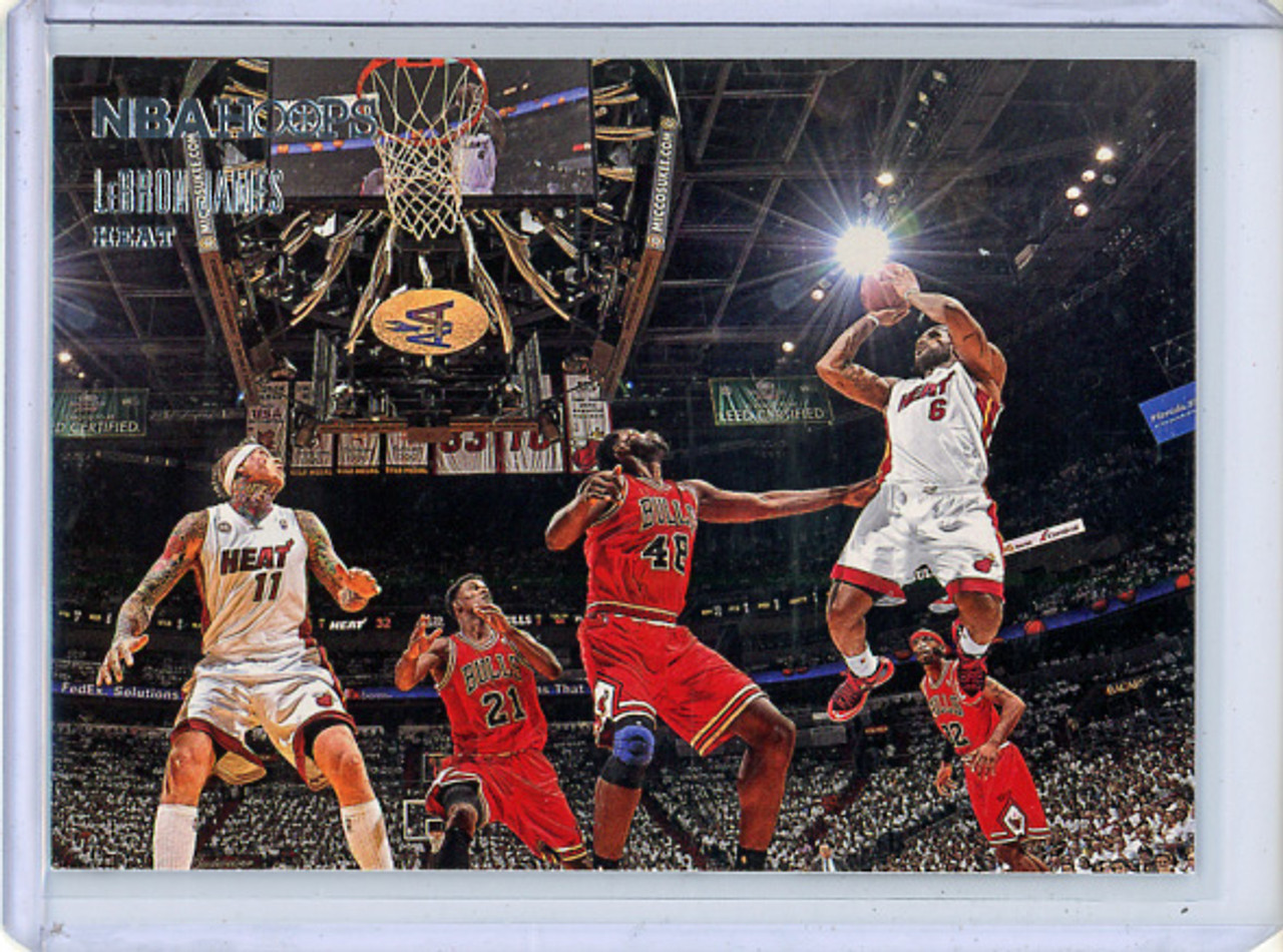 LeBron James 2013-14 Hoops, Courtside #2 (CQ)