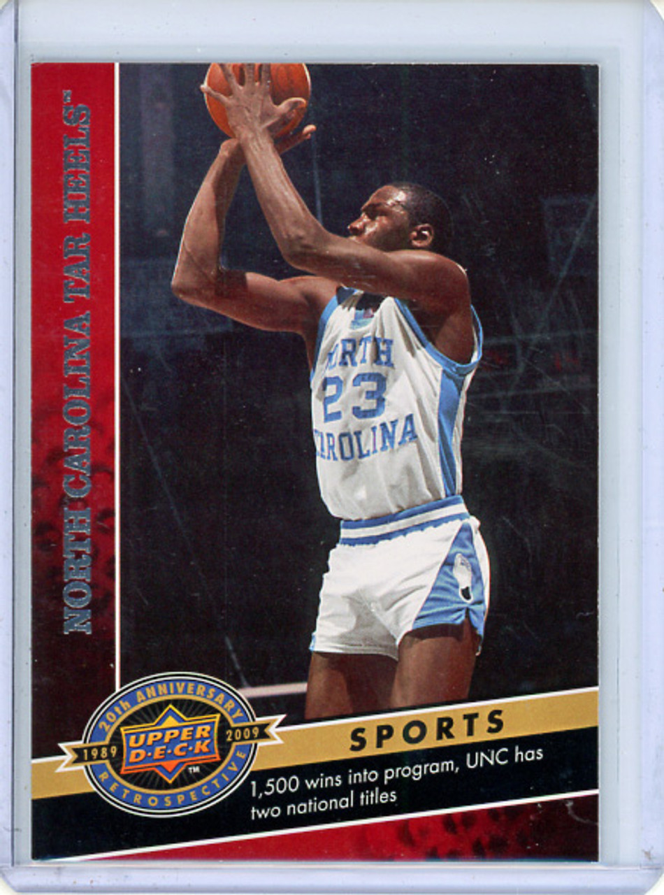 Michael Jordan 2009 Upper Deck 20th Anniversary #347 UNC Tar Heels (CQ)