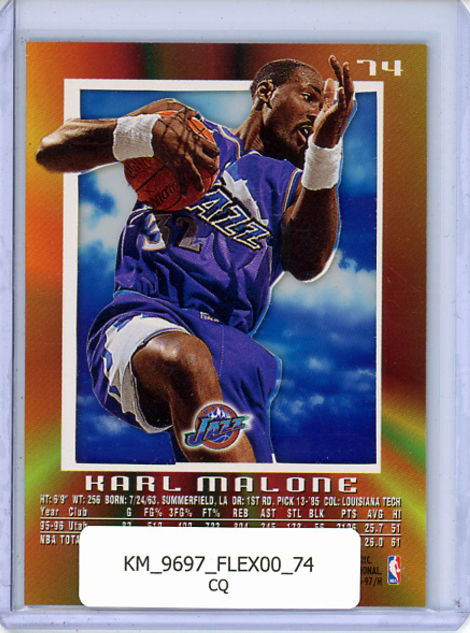 Karl Malone 1996-97 E-X2000 #74 (CQ)