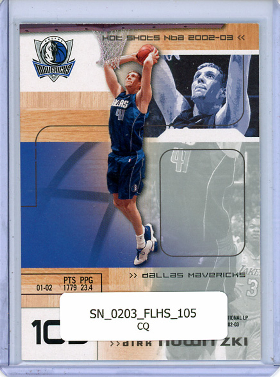 Steve Nash, Dirk Nowitzki 2002-03 Hot Shots #105 Glue & Go (CQ)