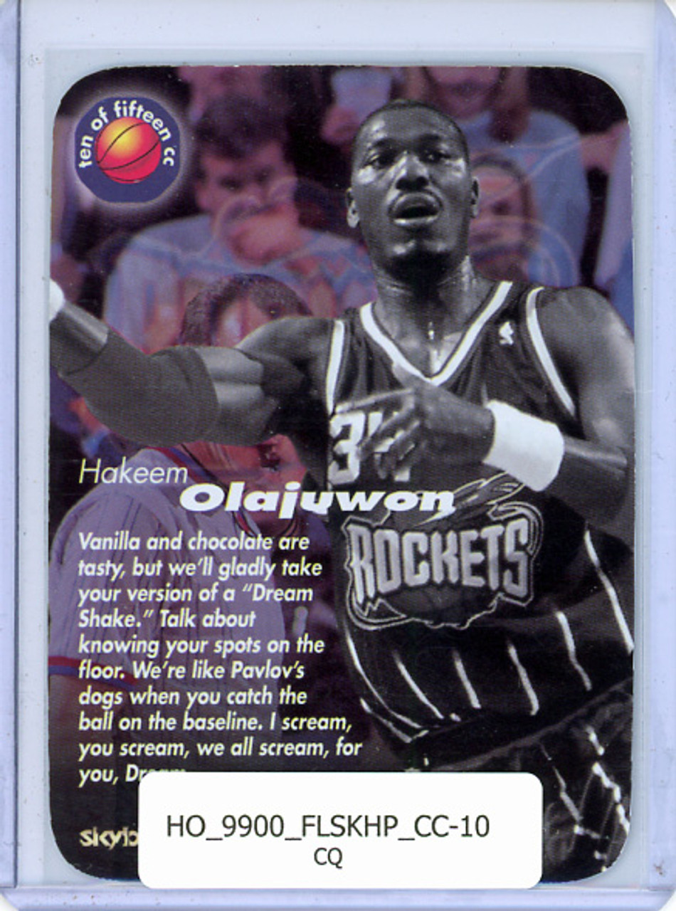 Hakeem Olajuwon 1999-00 Hoops, Calling Card #CC-10 (CQ)