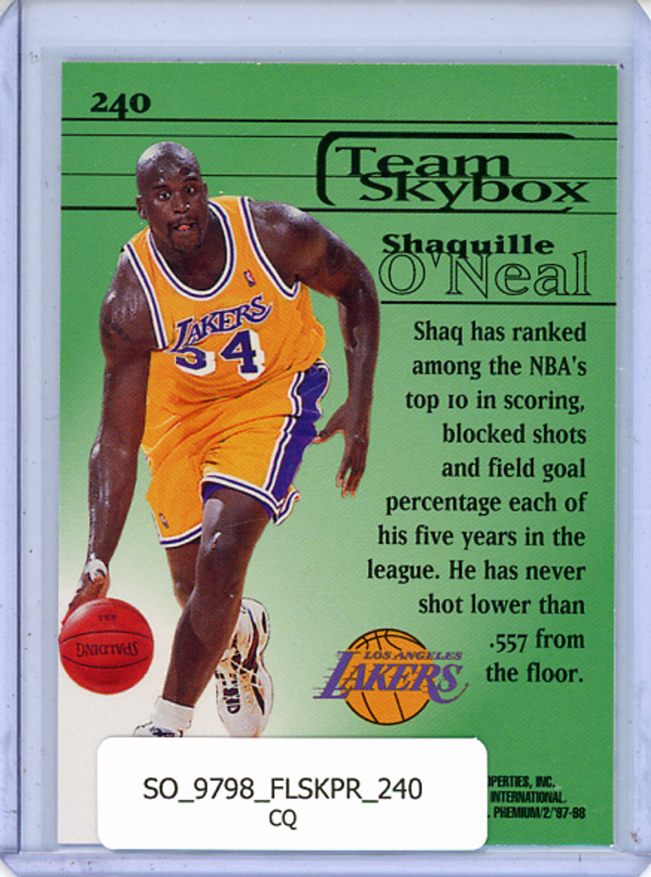 Shaquille O'Neal 1997-98 Skybox Premium #240 Team Skybox (CQ)