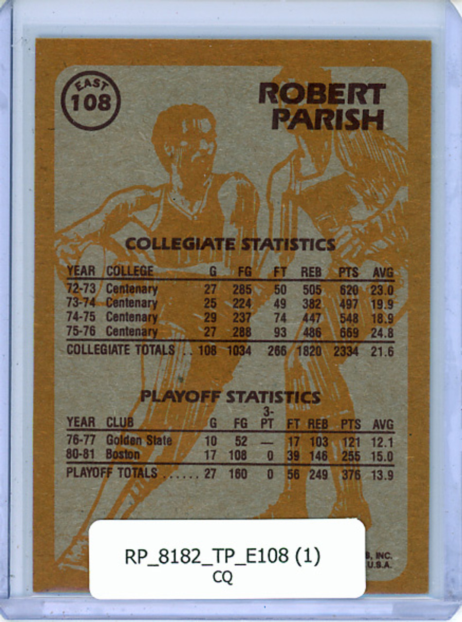 Robert Parish 1981-82 Topps #E108 Super Action (NM) (1) (CQ)