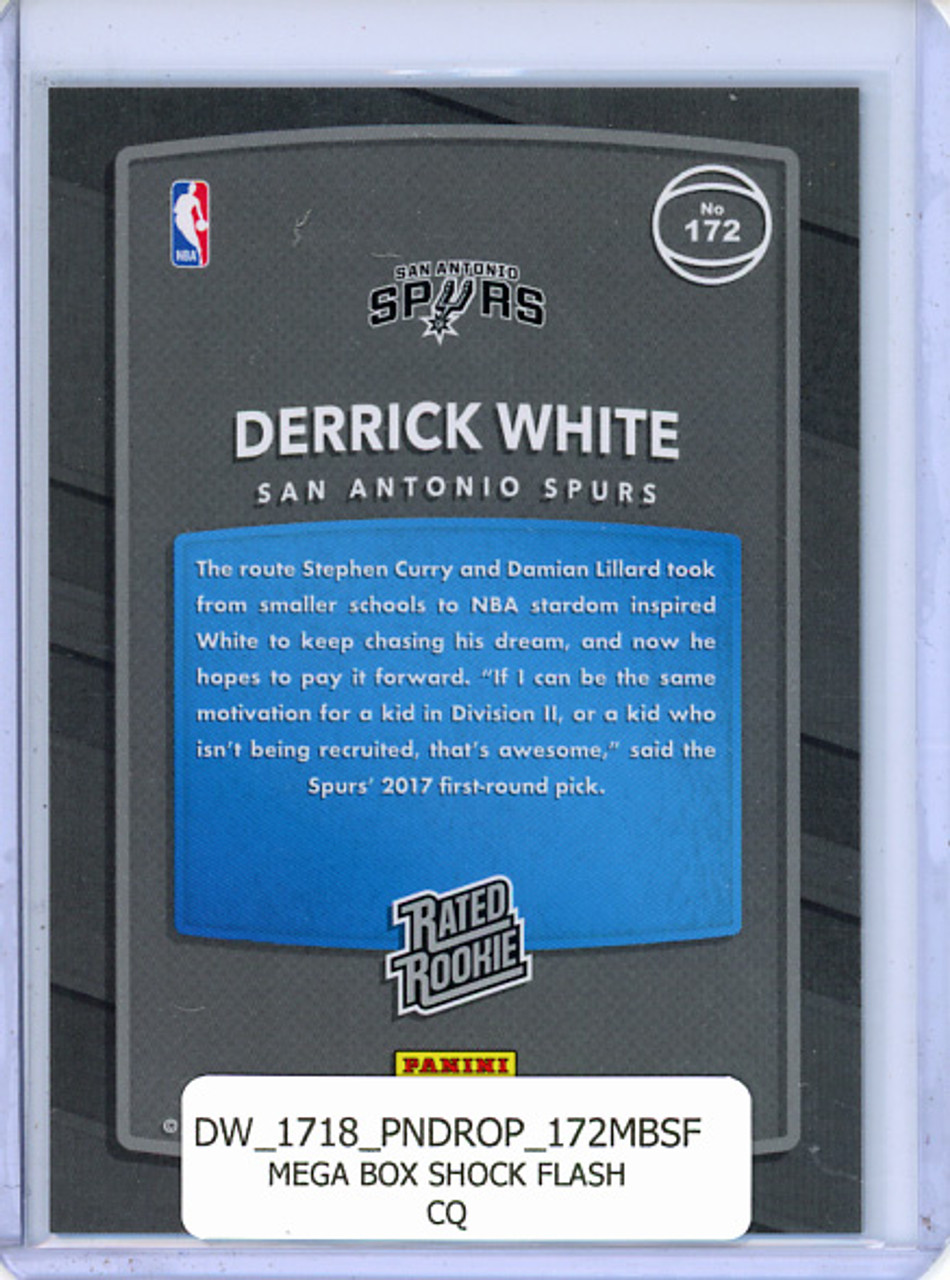 Derrick White 2017-18 Donruss Optic #172 Mega Box Shock Flash (CQ)