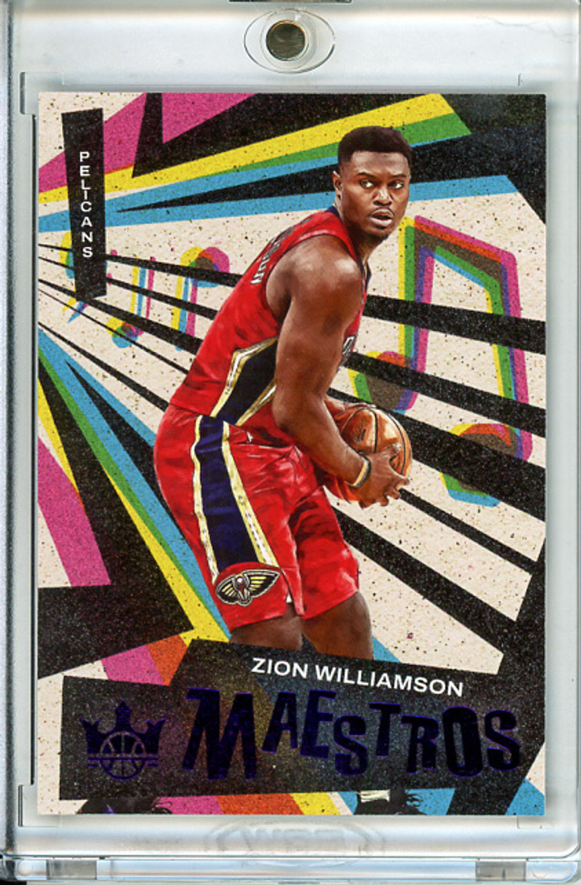 Zion Williamson 2022-23 Court Kings, Maestros #24 Violet (#03/49) (CQ)