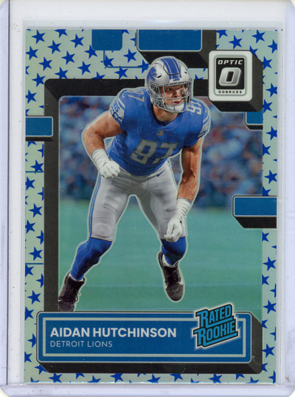 Aidan Hutchinson 2022 Donruss Optic #213 Stars (2) (CQ)