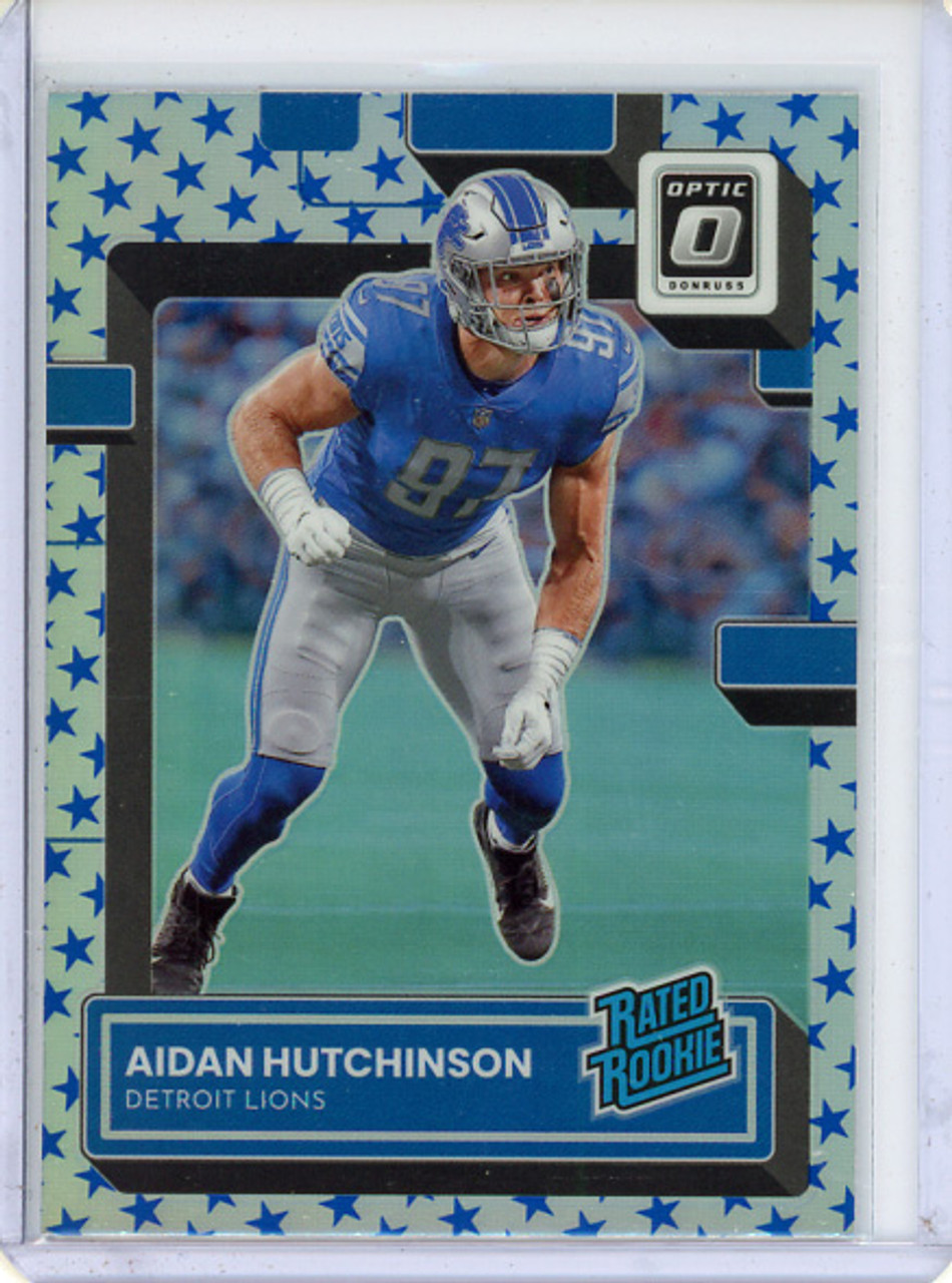 Aidan Hutchinson 2022 Donruss Optic #213 Stars (3) (CQ)