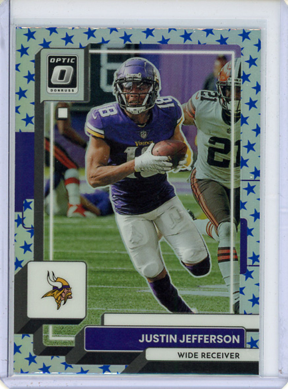 Justin Jefferson 2022 Donruss Optic #129 Stars (1) (CQ)