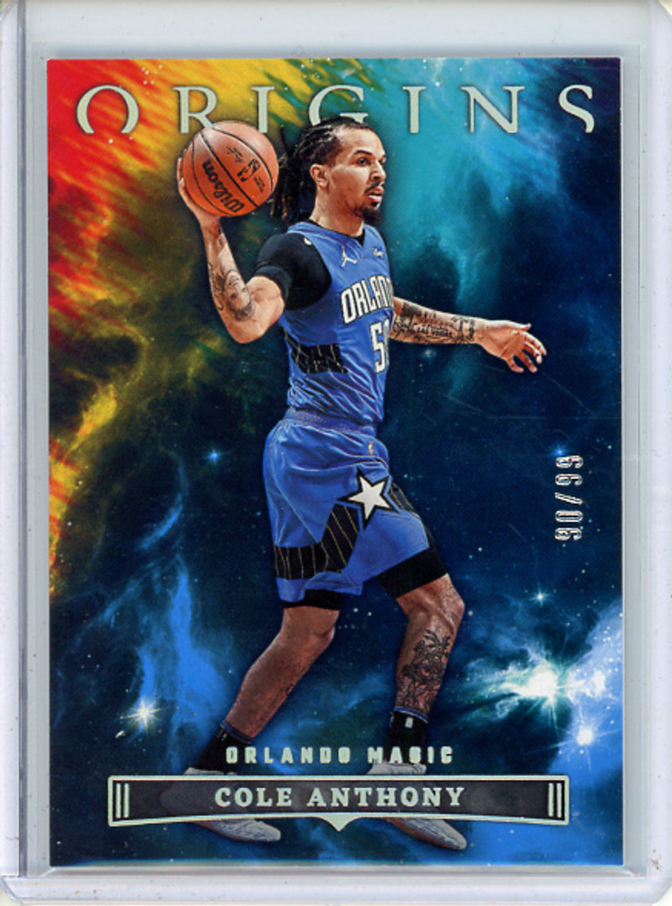 Cole Anthony 2022-23 Origins #58 Blue (#90/99) (CQ)