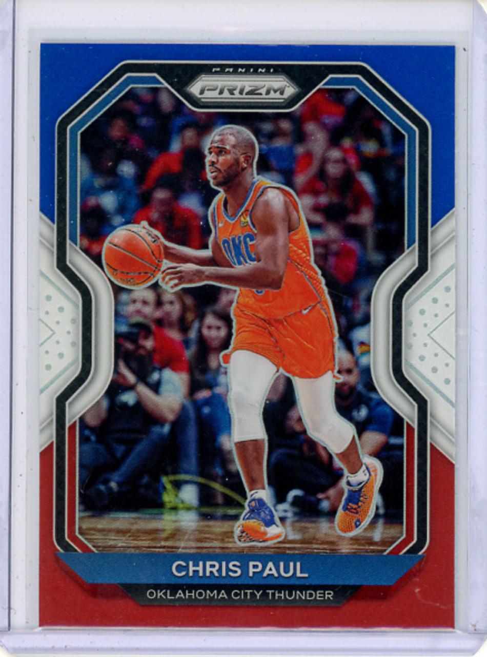 Chris Paul 2020-21 Prizm #93 Red White & Blue (CQ)