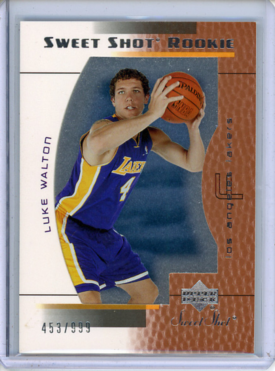 Luke Walton 2003-04 Sweet Shot #121 (#453/999) (CQ)