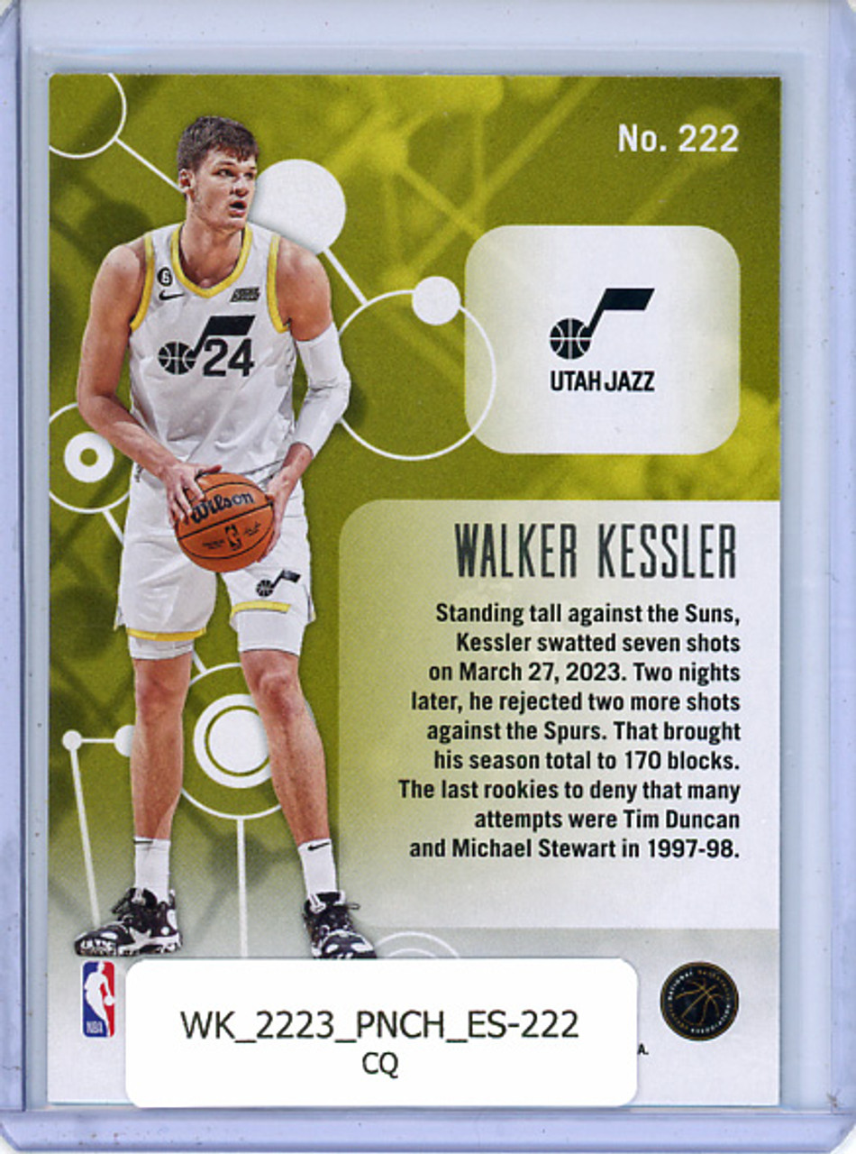 Walker Kessler 2022-23 Chronicles, Essentials #222 (CQ)