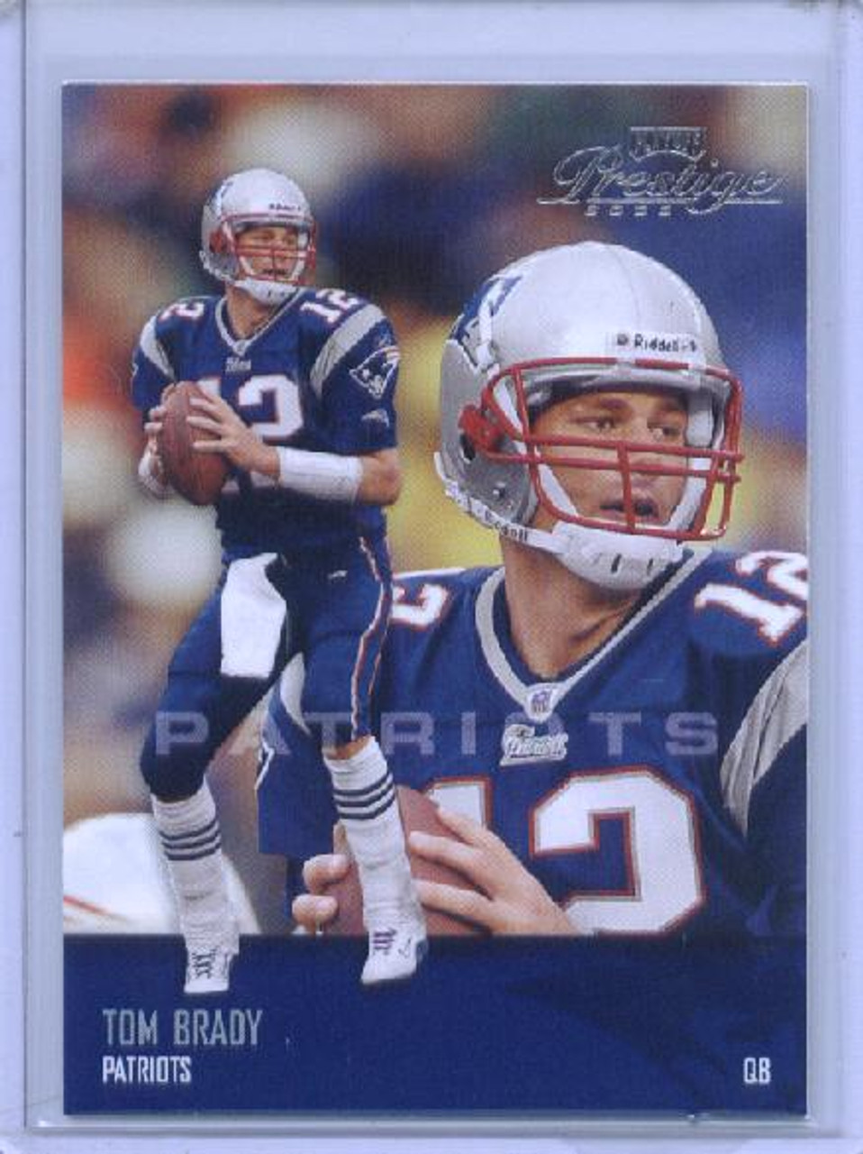 Tom Brady 2003 Playoff Prestige #83
