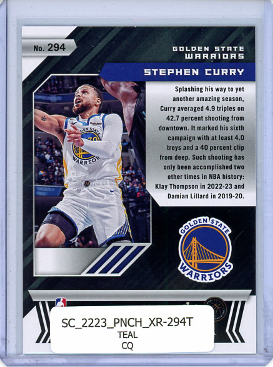 Stephen Curry 2022-23 Chronicles, XR #294 Teal (CQ)