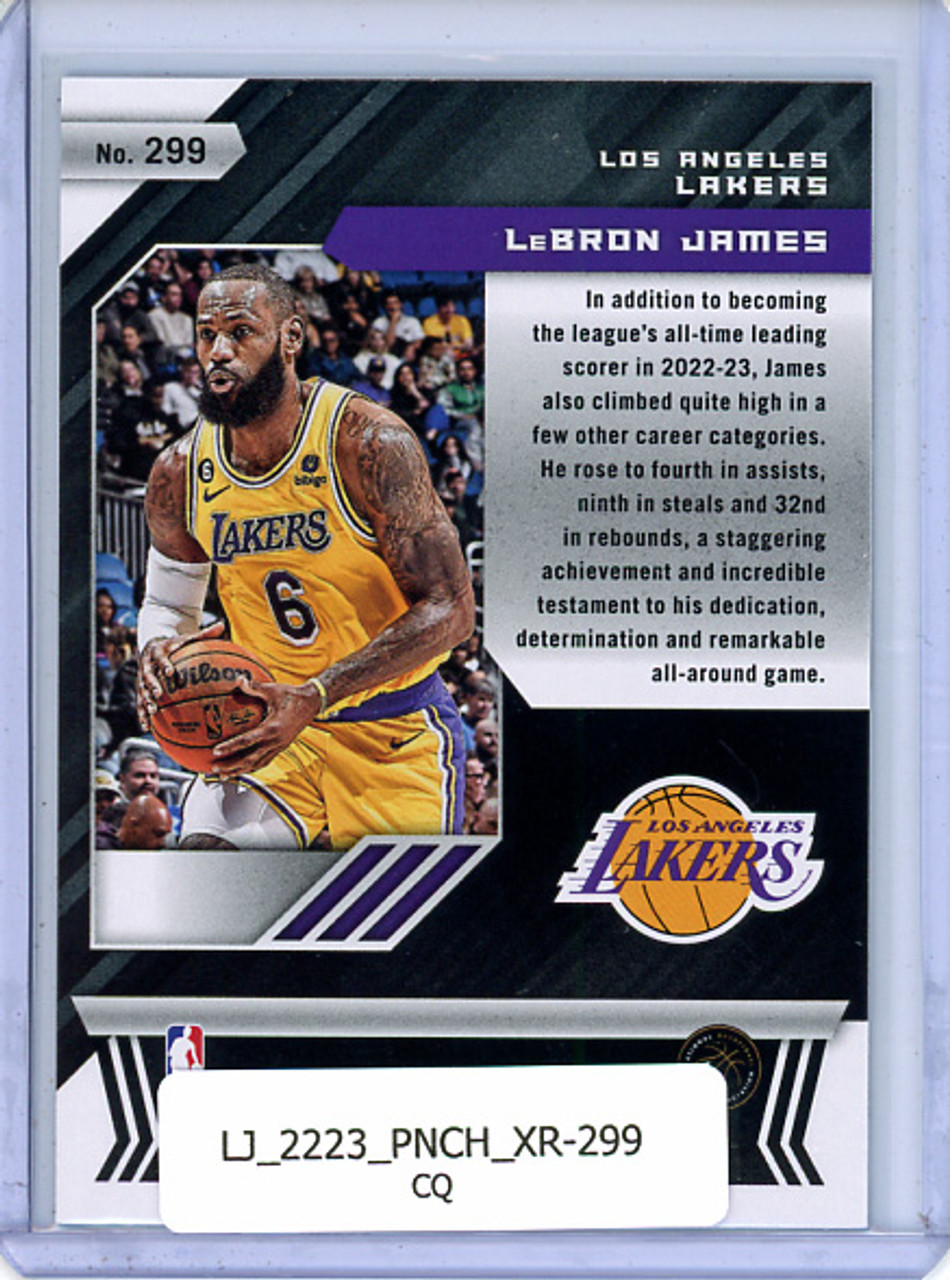 LeBron James 2022-23 Chronicles, XR #299 (CQ)