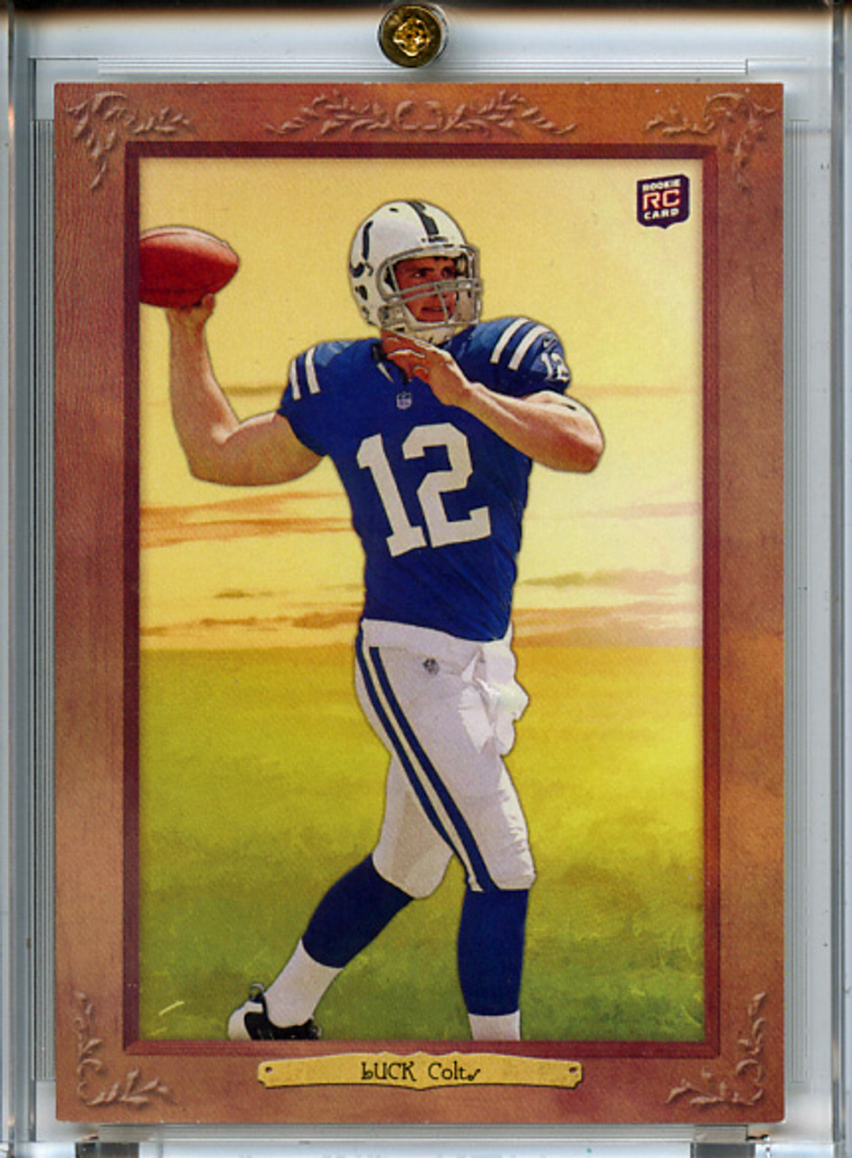 Andrew Luck 2012 Turkey Red #1B (Passing Pose) (1)