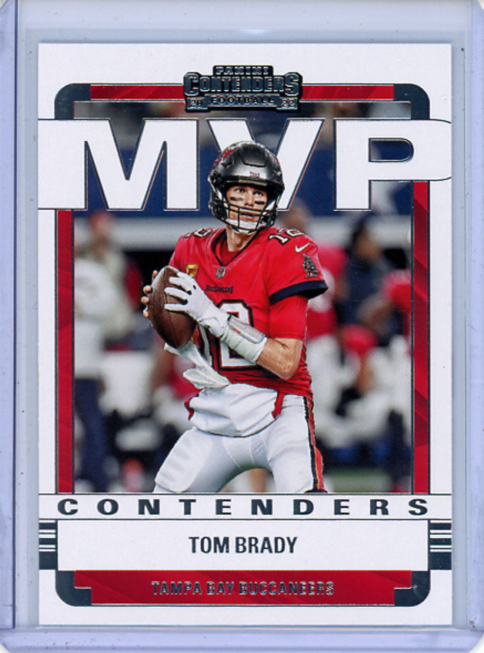 Tom Brady 2022 Contenders, MVP Contenders #MVP-TBR (CQ)