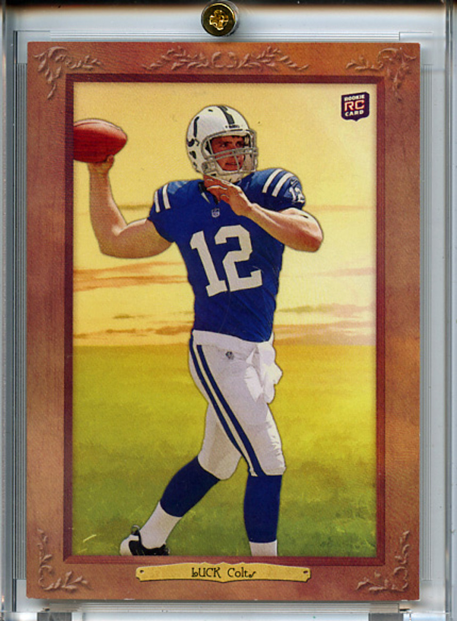 Andrew Luck 2012 Turkey Red #1B (Passing Pose) (4)