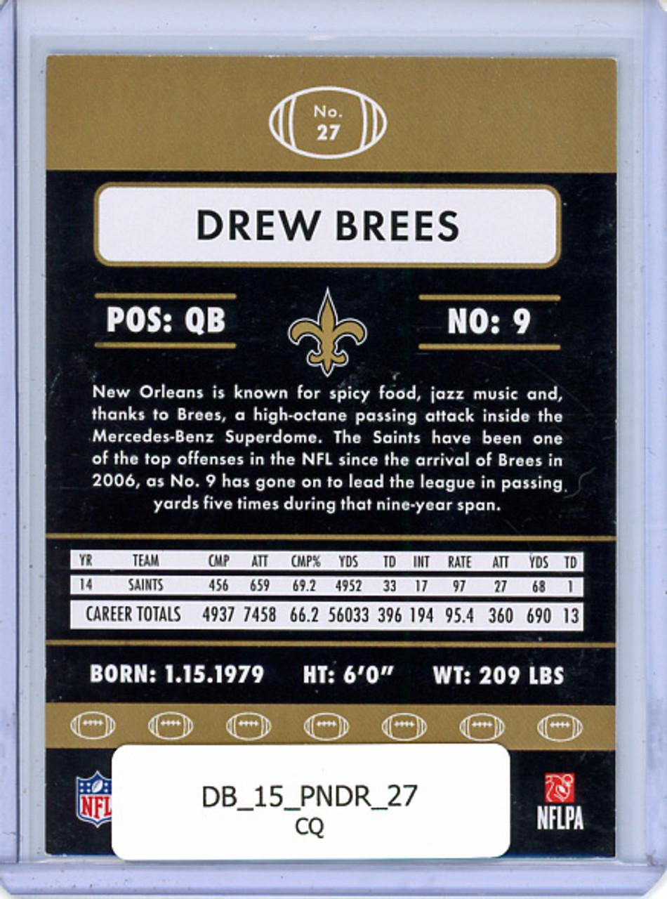 Drew Brees 2015 Donruss #27 (CQ)