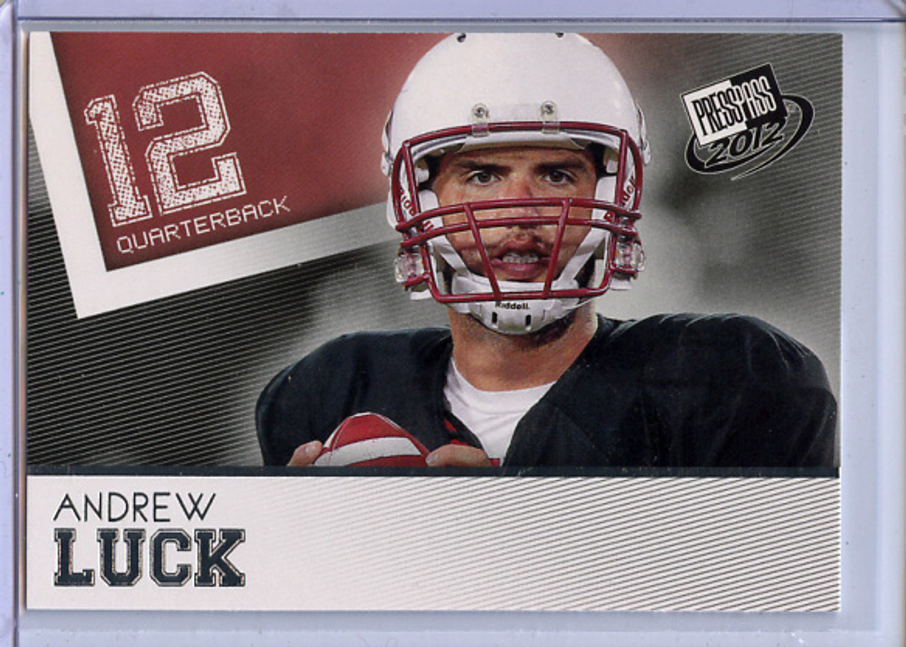 Andrew Luck 2012 Press Pass #30