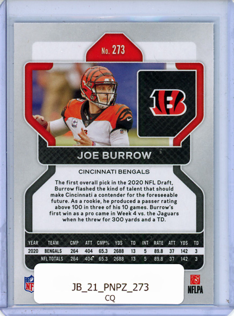 Joe Burrow 2021 Prizm #273 (CQ)