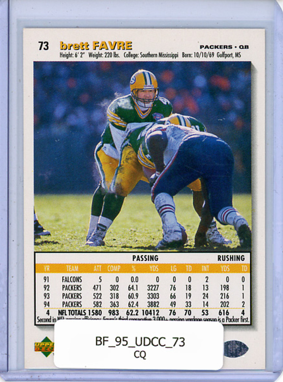 Brett Favre 1995 Collector's Choice #73 (CQ)