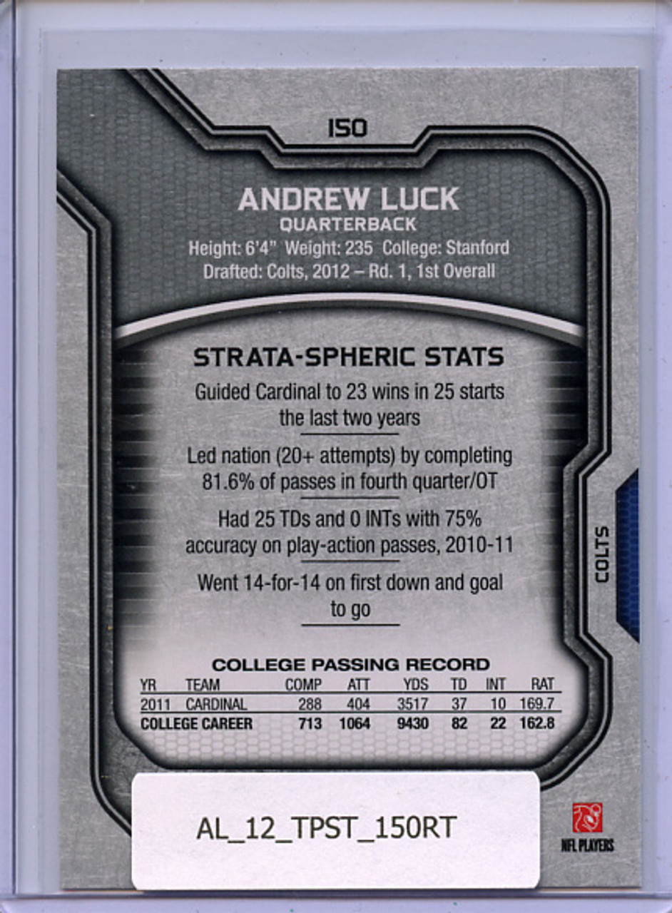 Andrew Luck 2012 Strata #150 Retail