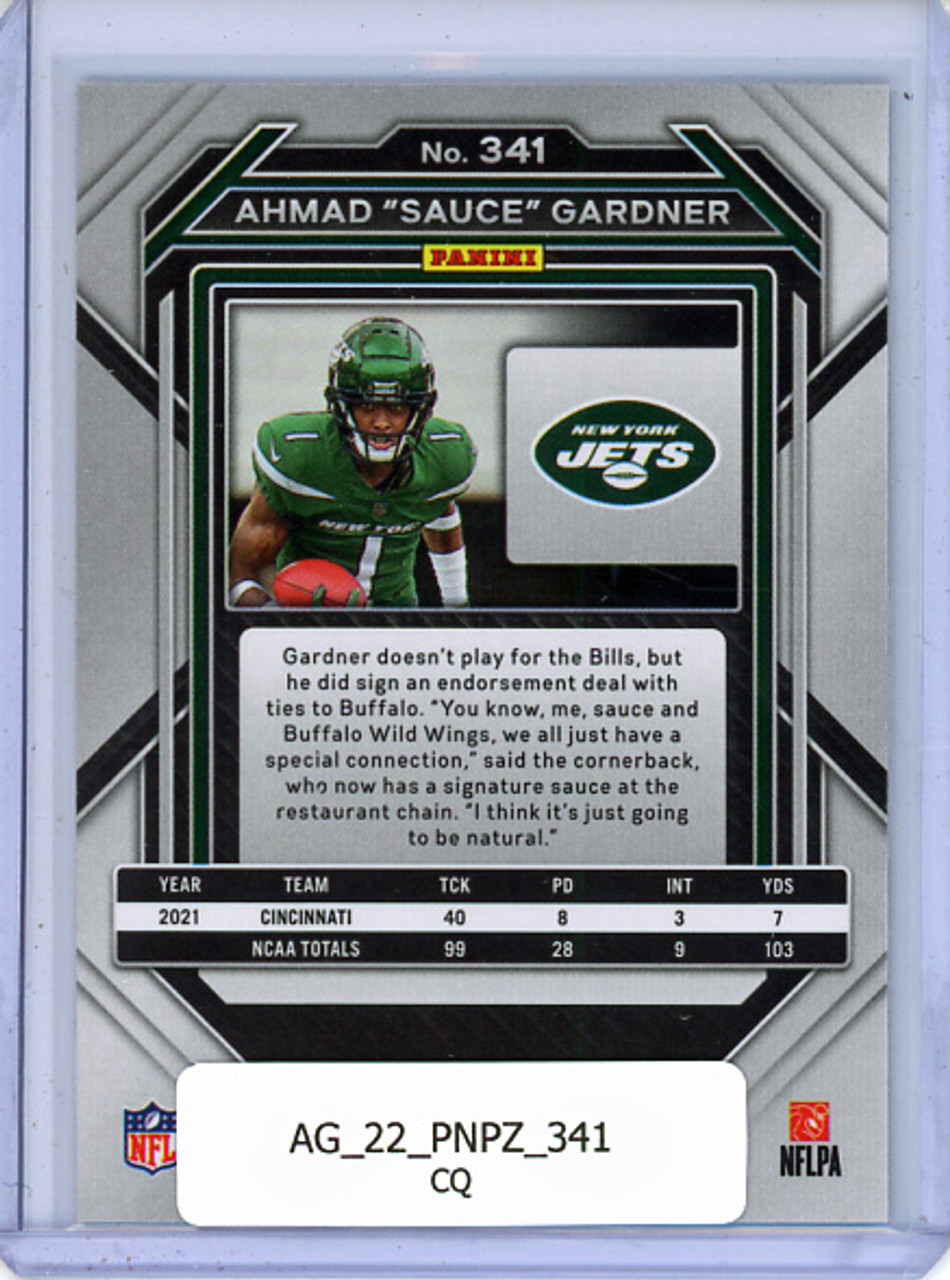 Ahmad "Sauce" Gardner 2022 Prizm #341 (CQ)