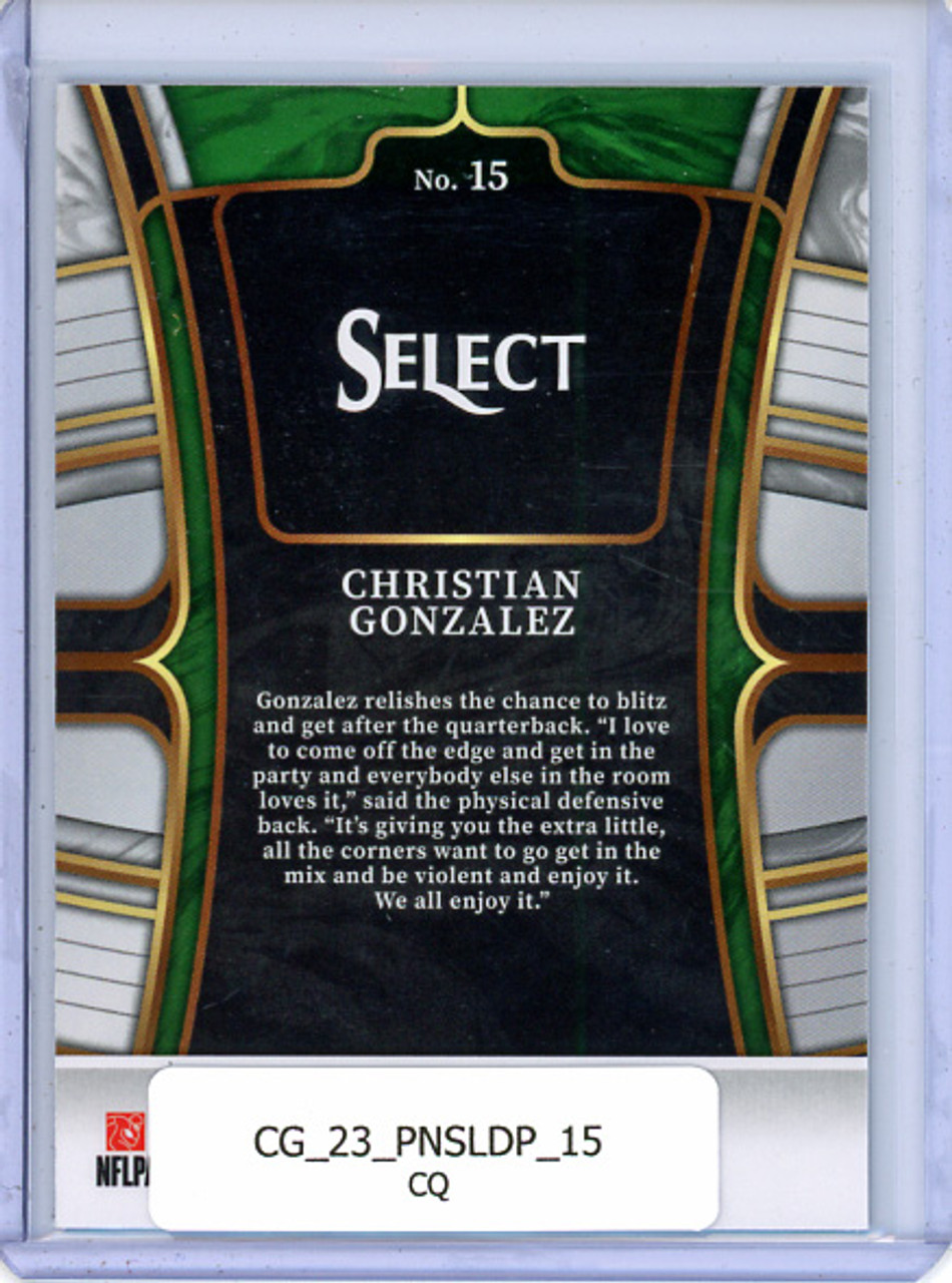 Christian Gonzalez 2023 Select Draft Picks #15 (CQ)