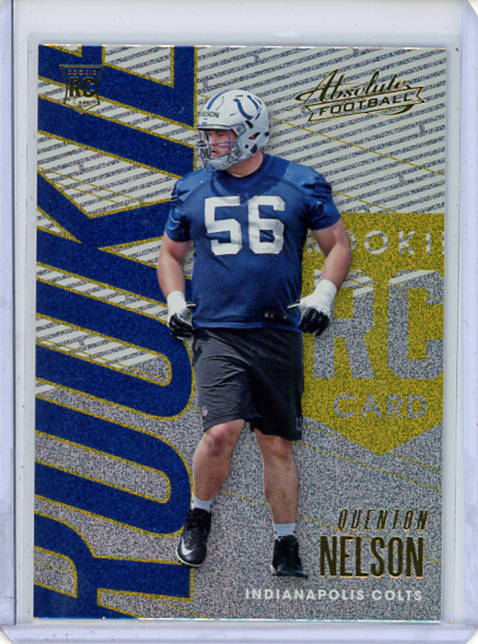 Quenton Nelson 2018 Absolute #147 Spectrum Gold (CQ)