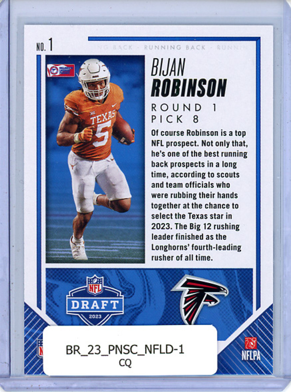 Bijan Robinson 2023 Score, NFL Draft #1 (CQ)