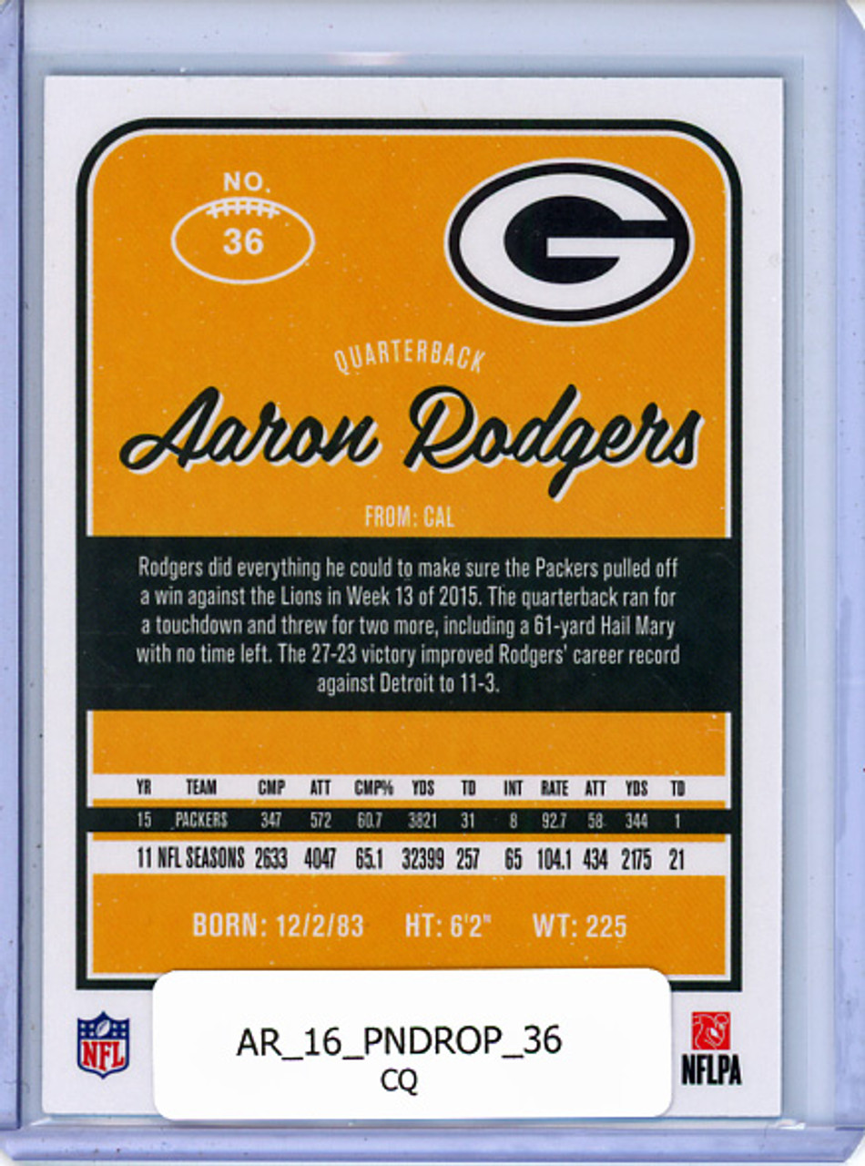 Aaron Rodgers 2016 Donruss Optic #36 (CQ)