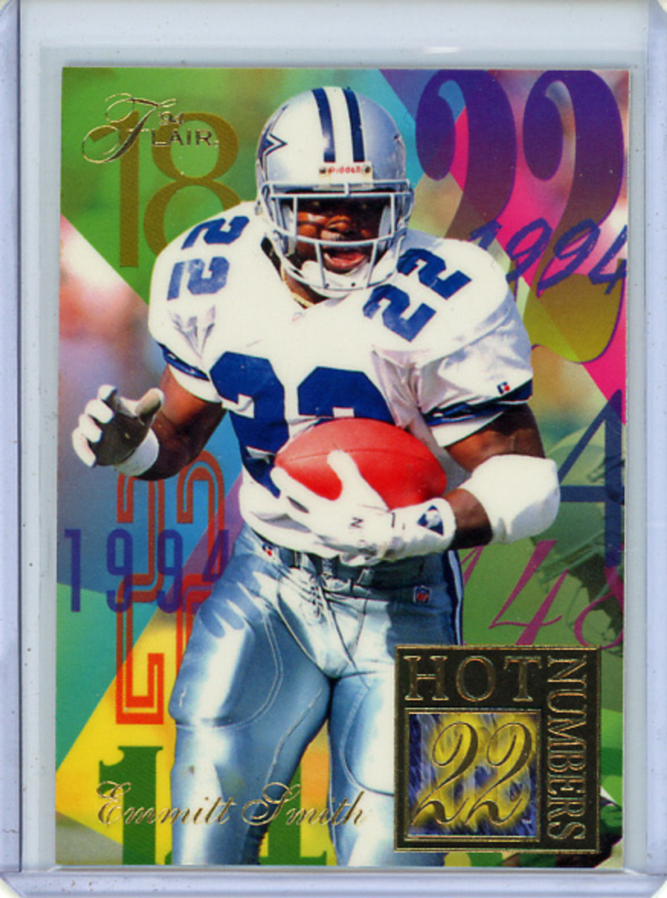 Emmitt Smith 1994 Flair, Hot Numbers #3 (CQ)