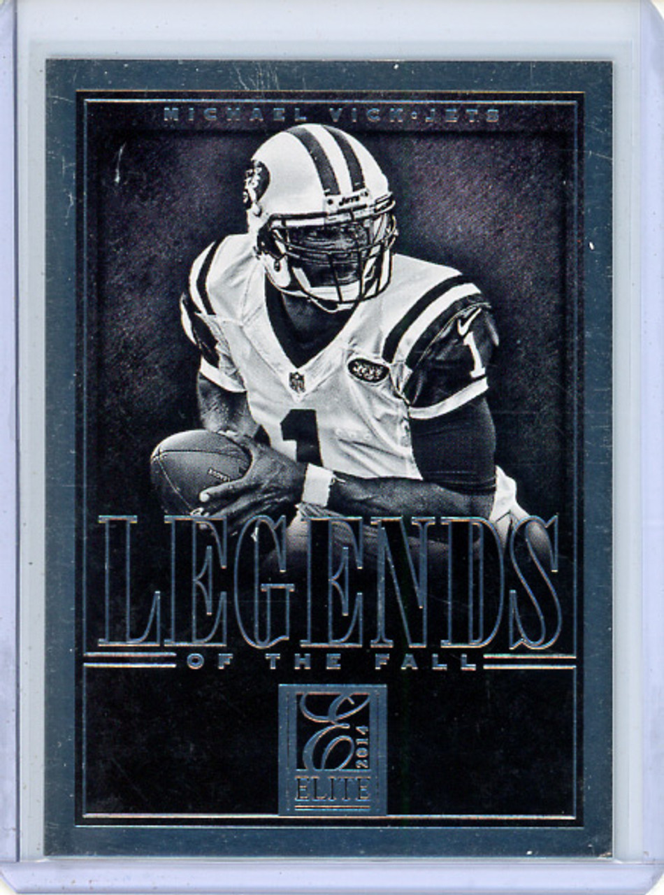 Michael Vick 2014 Elite, Legends of the Fall #2 (CQ)