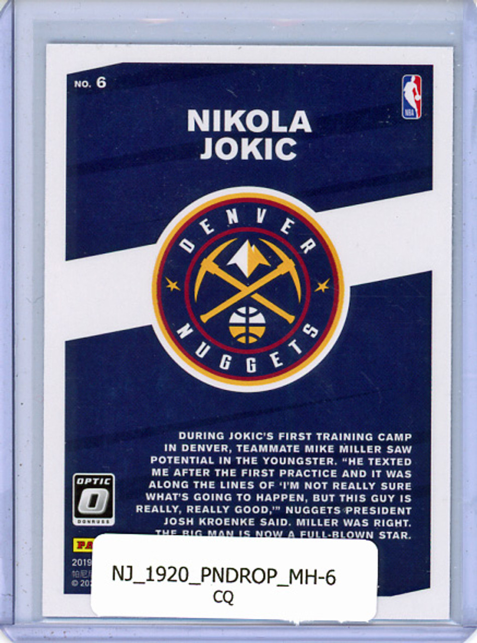 Nikola Jokic 2019-20 Donruss Optic, My House #6 (CQ)
