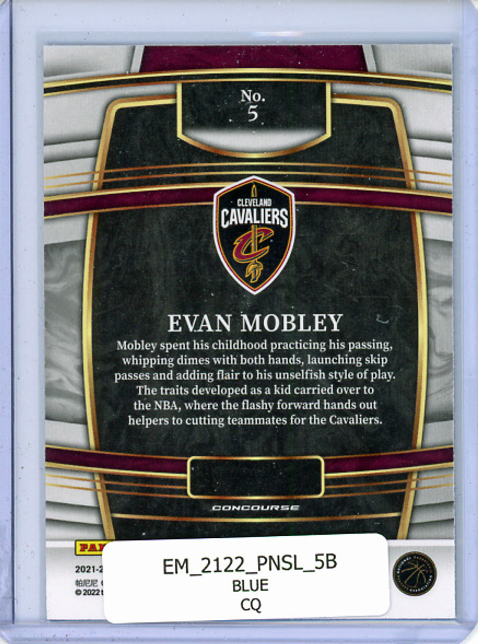 Evan Mobley 2021-22 Select #5 Concourse Blue (CQ)