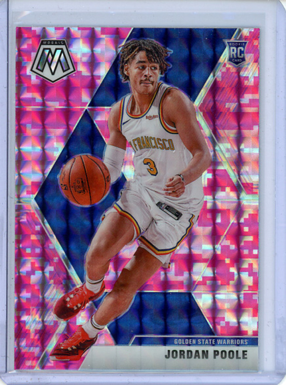 Jordan Poole 2019-20 Mosaic #228 Pink Camo (CQ)