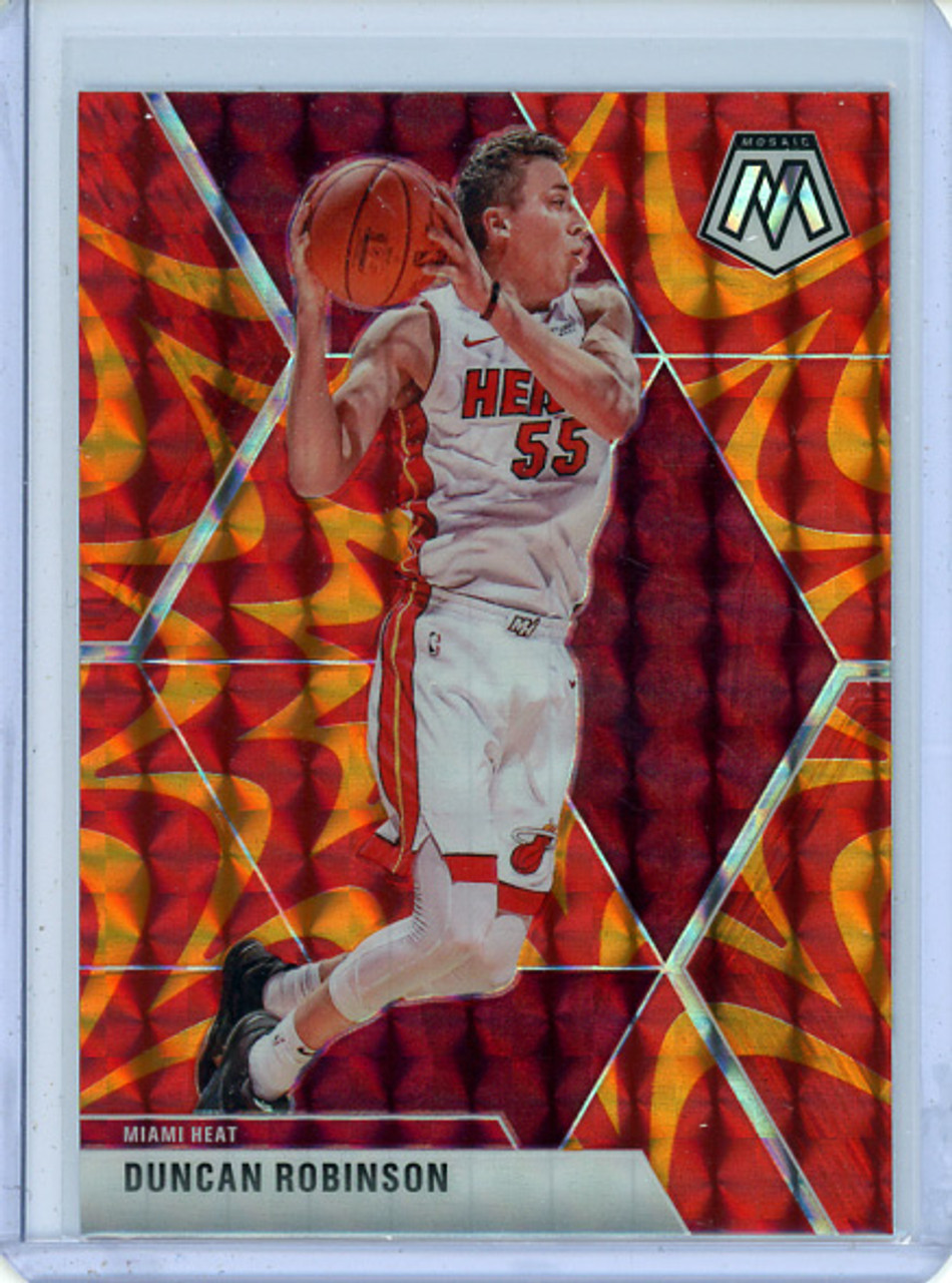 Duncan Robinson 2019-20 Mosaic #170 Orange Reactive (CQ)