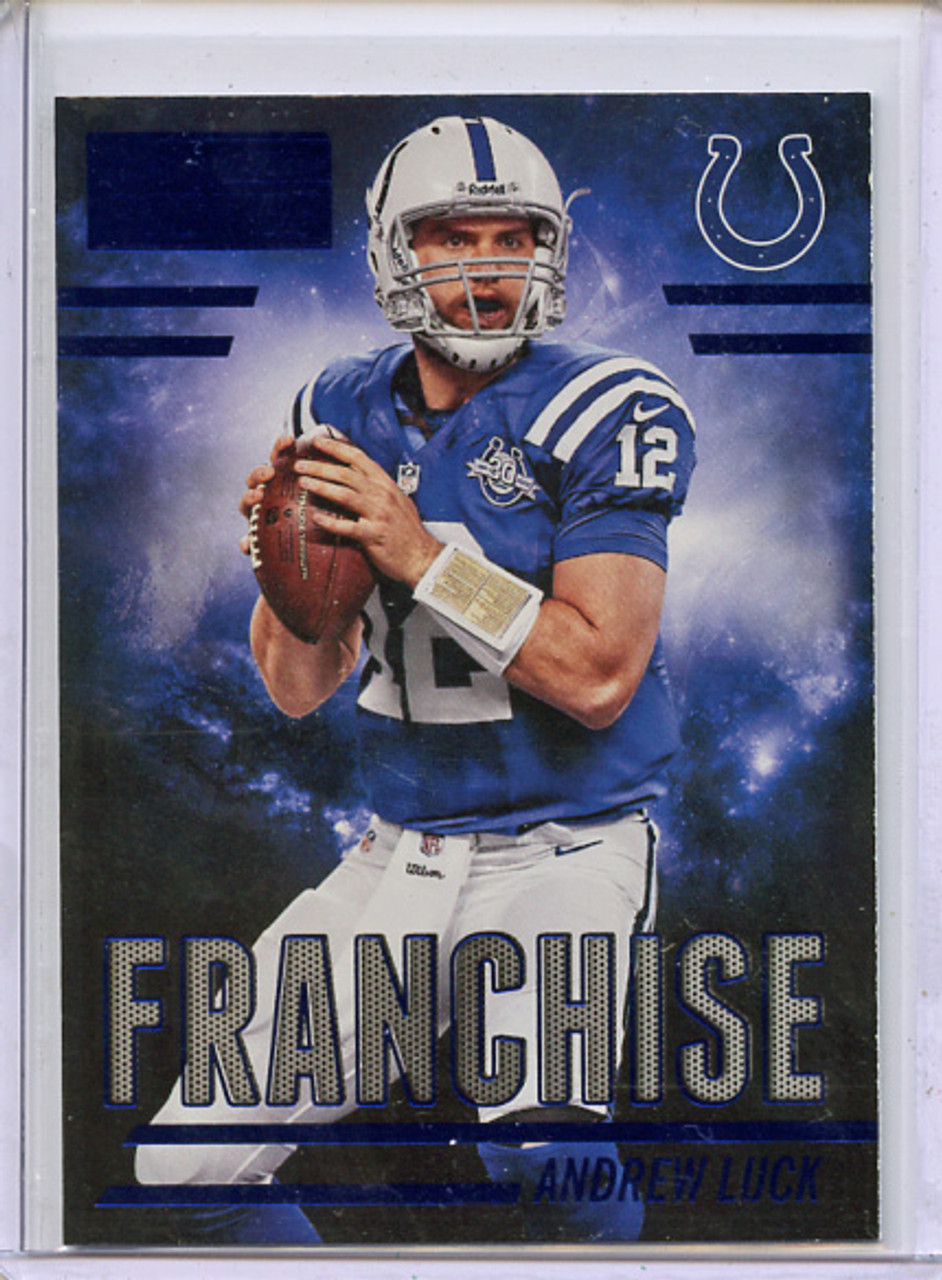 Andrew Luck 2014 Score, Franchise #F16 Blue