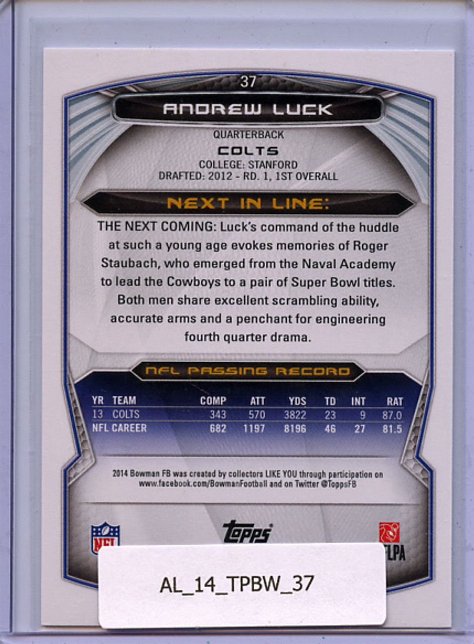 Andrew Luck 2014 Bowman #37