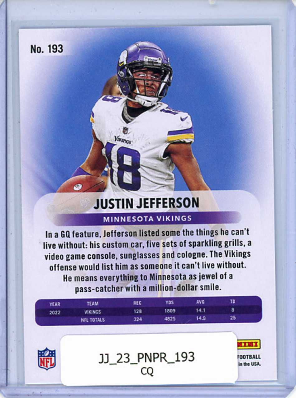 Justin Jefferson 2023 Prestige #193 (CQ)
