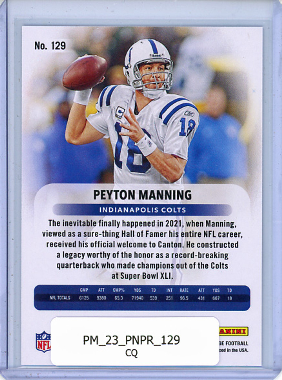 Peyton Manning 2023 Prestige #129 (CQ)