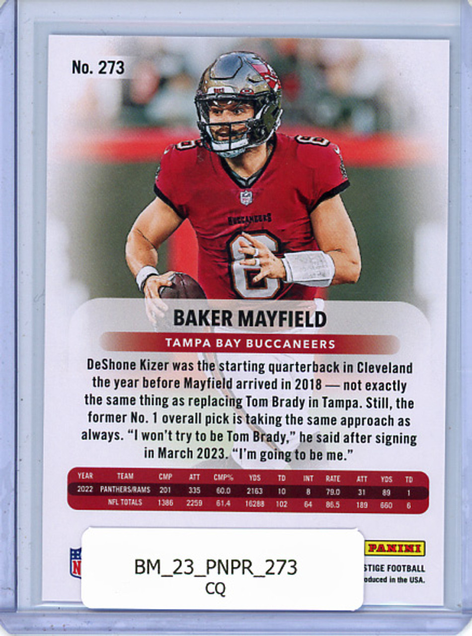 Baker Mayfield 2023 Prestige #273 (CQ)