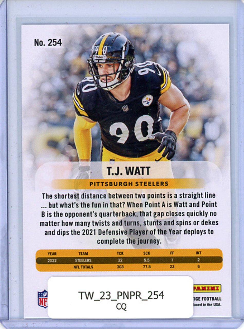 T.J. Watt 2023 Prestige #254 (CQ)