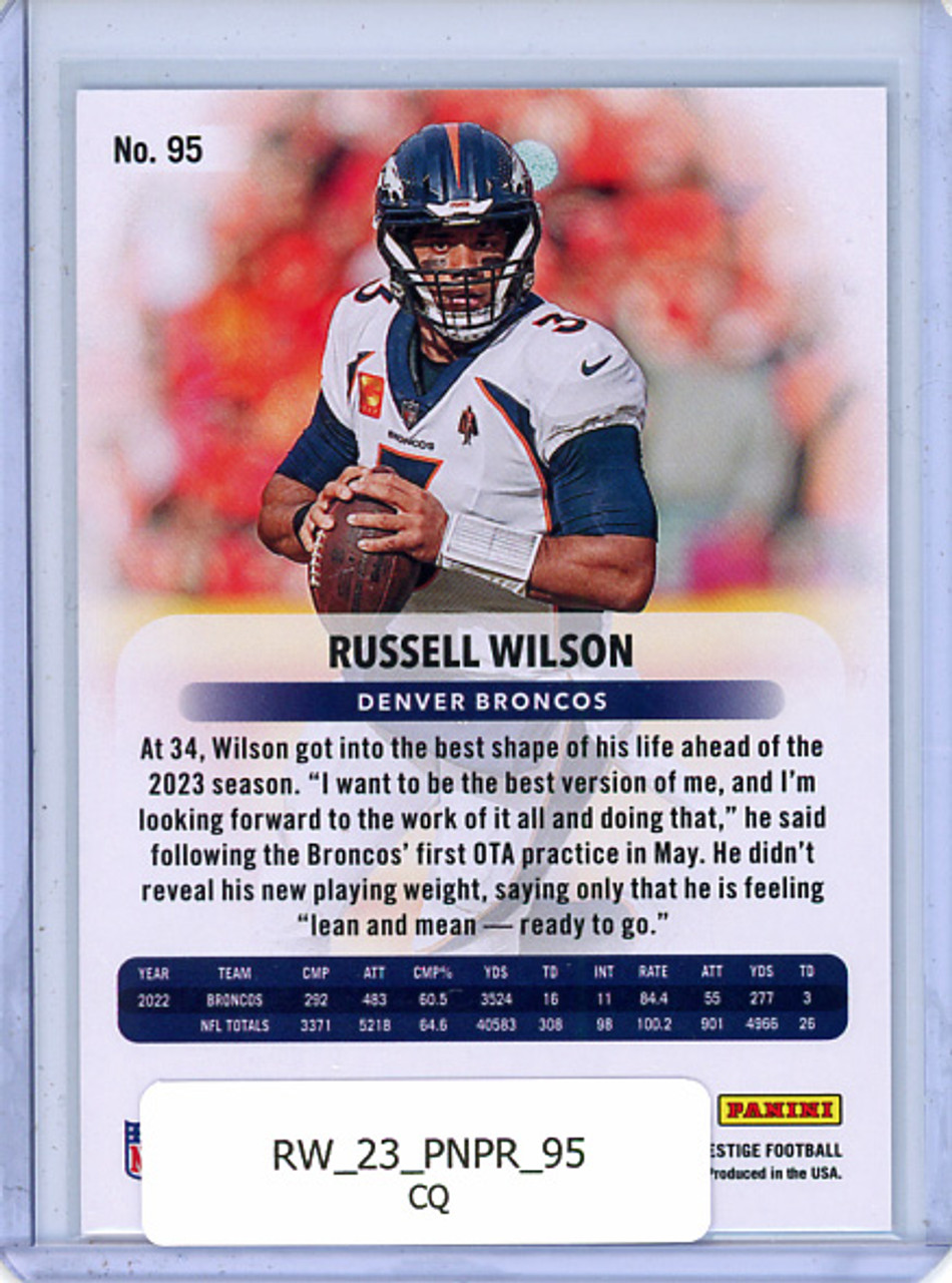 Russell Wilson 2023 Prestige #95 (CQ)
