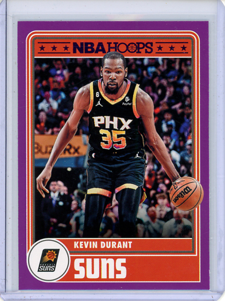 Kevin Durant 2023-24 Hoops #282 Tribute Purple (CQ)