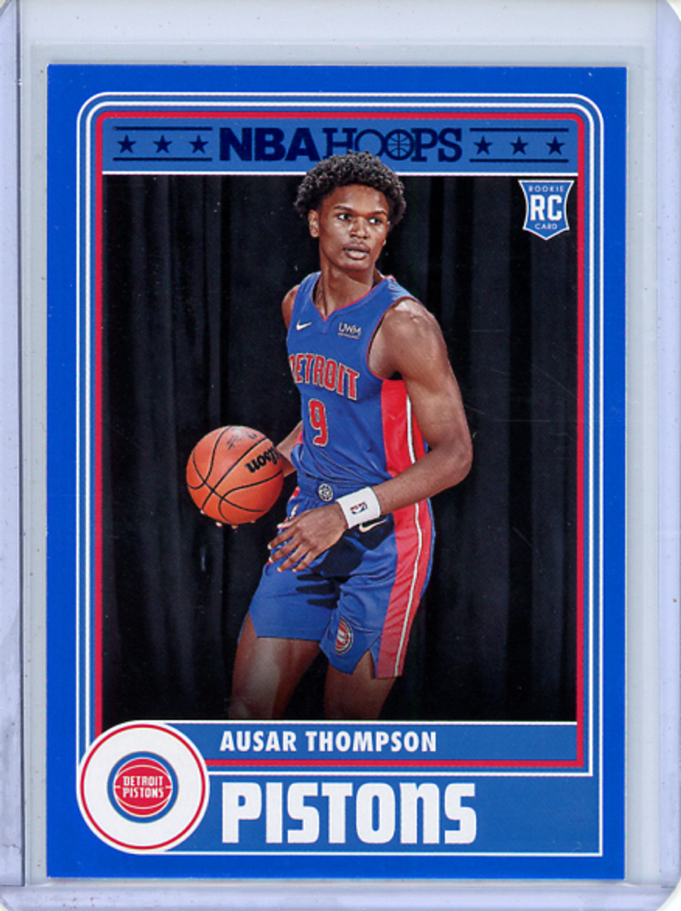 Ausar Thompson 2023-24 Hoops #293 Tribute Blue (CQ)