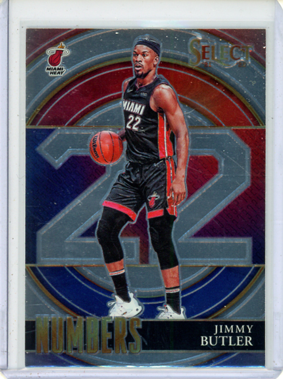 Jimmy Butler 2021-22 Select, Select Numbers #16 (CQ)